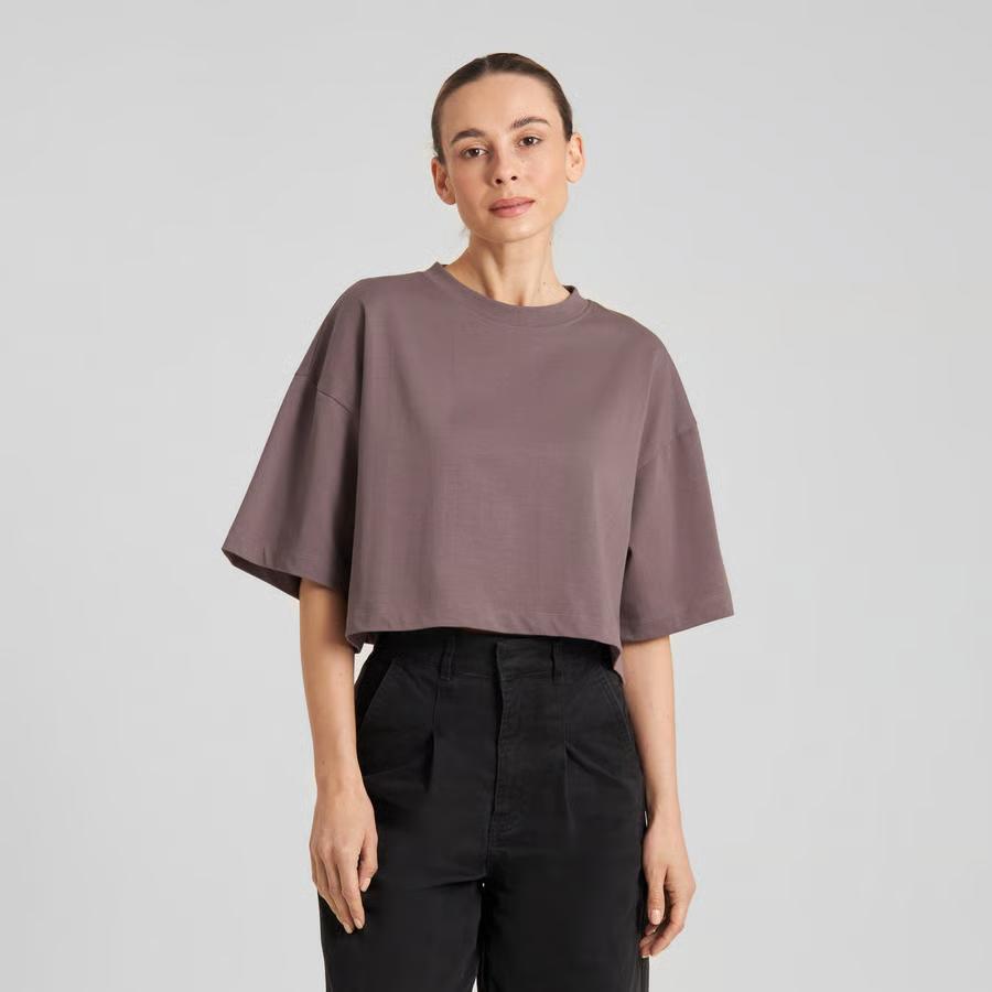 Dedicated. Ljusdal Sparrow Brown T-Shirt braun